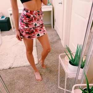 Pink Camo Skirt